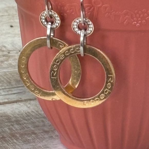 Glamorous Rebecca Rose Gold Earrings! - Picture 9 of 11